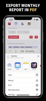 iOS Swift iPhone iPad My Overtime