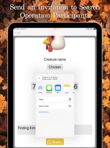 iPad Search Party Center